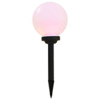 vidaXL Außen-Solarlampen 6 Stk. LED Kugel 20 cm RGB