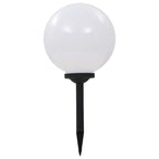 vidaXL Außen-Solarlampen 4 Stk. LED Kugel 30 cm RGB