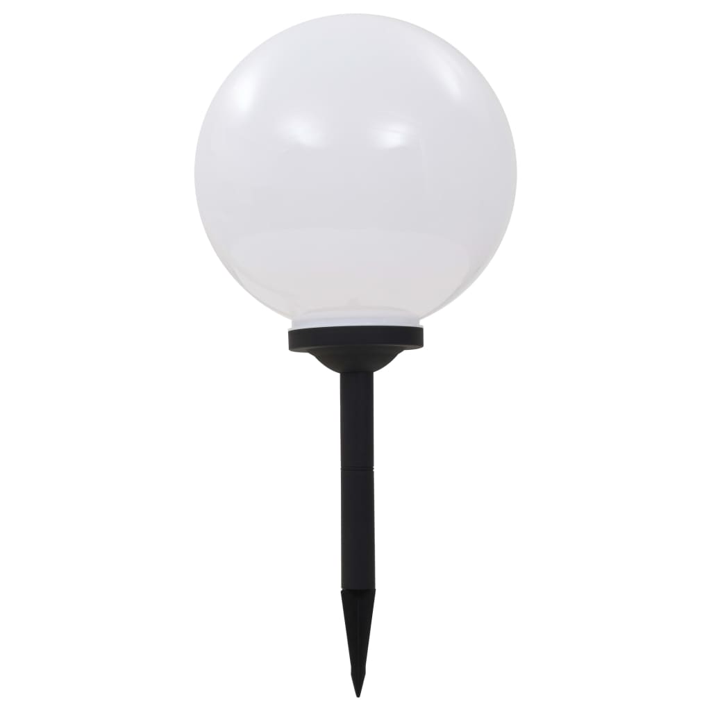 vidaXL Außen-Solarlampen 4 Stk. LED Kugel 30 cm RGB