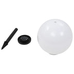 vidaXL Außen-Solarlampen 4 Stk. LED Kugel 30 cm RGB