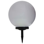 vidaXL Außen-Solarlampen 2 Stk. LED Kugel 40 cm RGB
