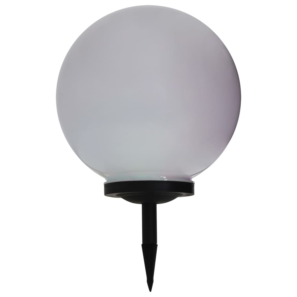 vidaXL Außen-Solarlampen 2 Stk. LED Kugel 40 cm RGB