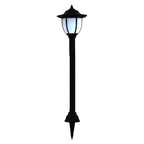 vidaXL Solar-Außenleuchten 6 Stk. LED Schwarz