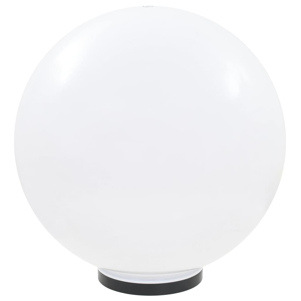 vidaXL LED-Gartenleuchten 2 Stk. Kugelförmig 50 cm PMMA