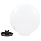 vidaXL LED-Gartenleuchten 2 Stk. Kugelförmig 50 cm PMMA