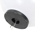 vidaXL LED-Gartenleuchten 2 Stk. Kugelförmig 50 cm PMMA