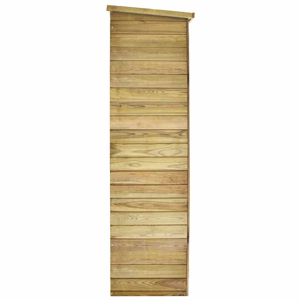vidaXL Garten-Geräteschuppen 123x50x171 cm Kiefernholz Imprägniert