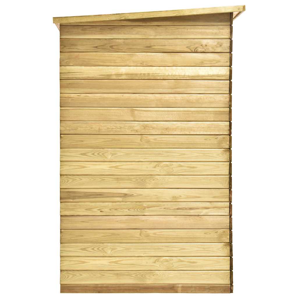 vidaXL Garten-Gerätehaus 232 x 110 x 170 cm Kiefernholz Imprägniert