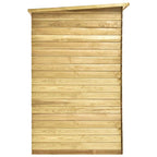 vidaXL Garten-Gerätehaus 232 x 110 x 170 cm Kiefernholz Imprägniert