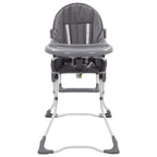 vidaXL Baby-Hochstuhl Grau und Weiß