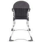 vidaXL Baby-Hochstuhl Grau und Weiß
