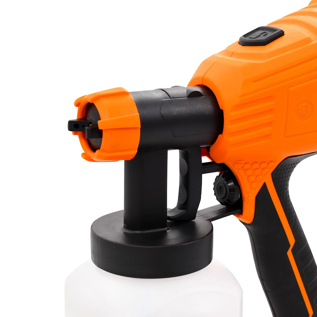 vidaXL Elektrische Farbspritzpistole mit 3 Düsengrößen 500 W 800 ml