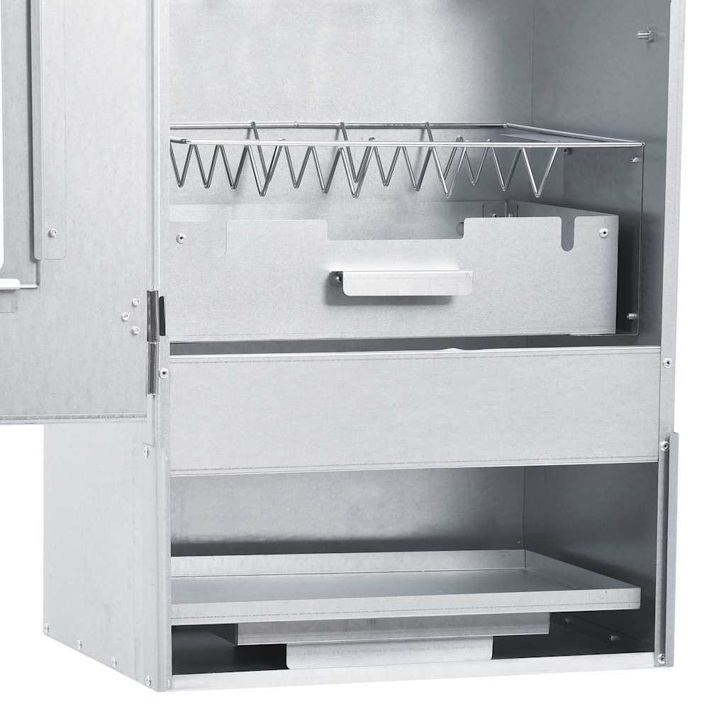 vidaXL Räucherofen mit 1 kg Hackschnitzel 44,5 x 29 x 83 cm