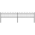 vidaXL Gartenzaun | Stahl | Robust | Modern
