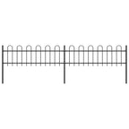 vidaXL Gartenzaun | Stahl | Robust | Modern