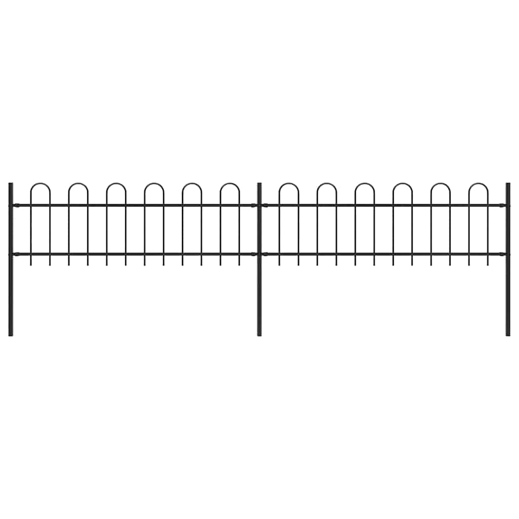 vidaXL Gartenzaun | Stahl | Robust | Modern