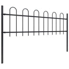 vidaXL Gartenzaun | Stahl | Robust | Modern