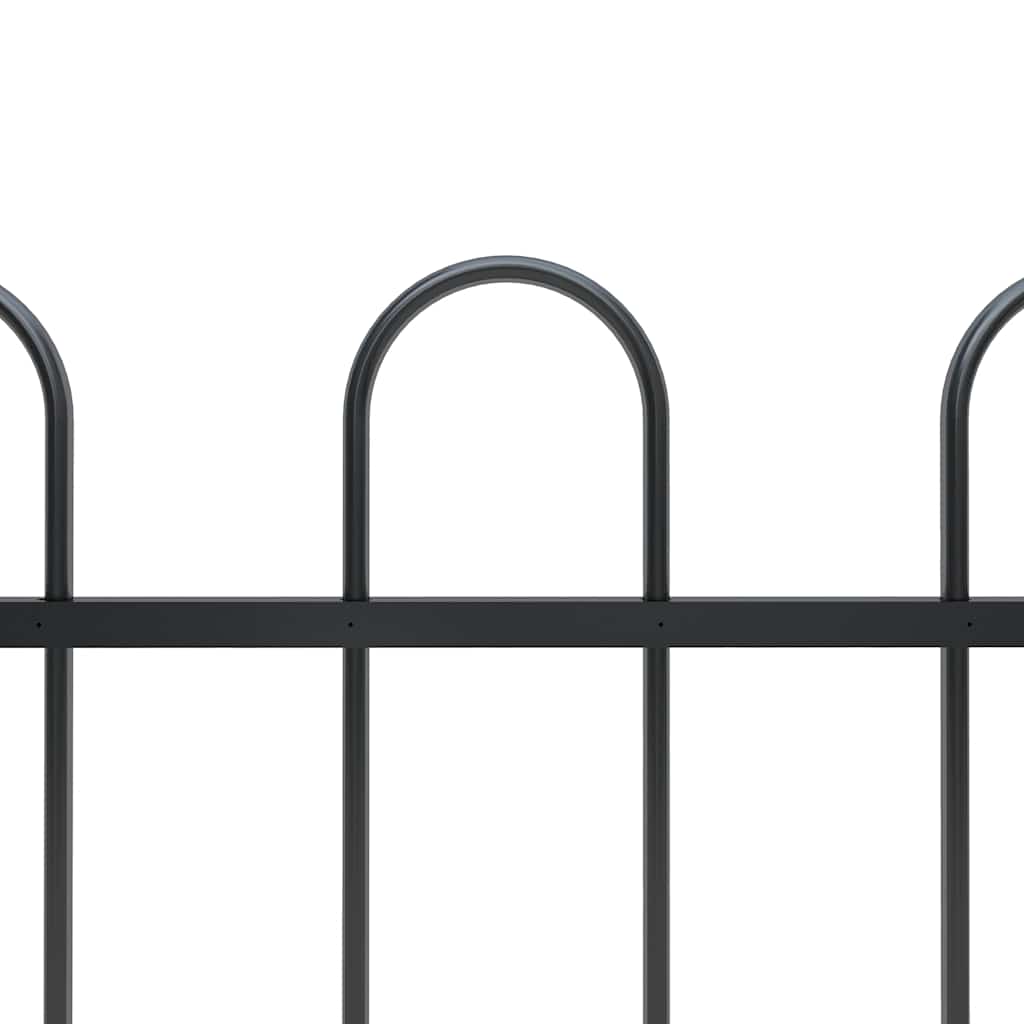 vidaXL Gartenzaun | Stahl | Robust | Modern