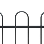 vidaXL Gartenzaun | Stahl | Robust | Modern