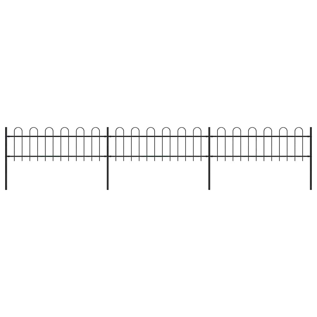 vidaXL Gartenzaun | Stahl | Robust | Modern