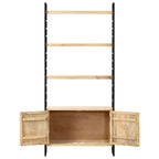 vidaXL Bücherregal 4 Ebenen 80x30x180 cm Mango Massivholz