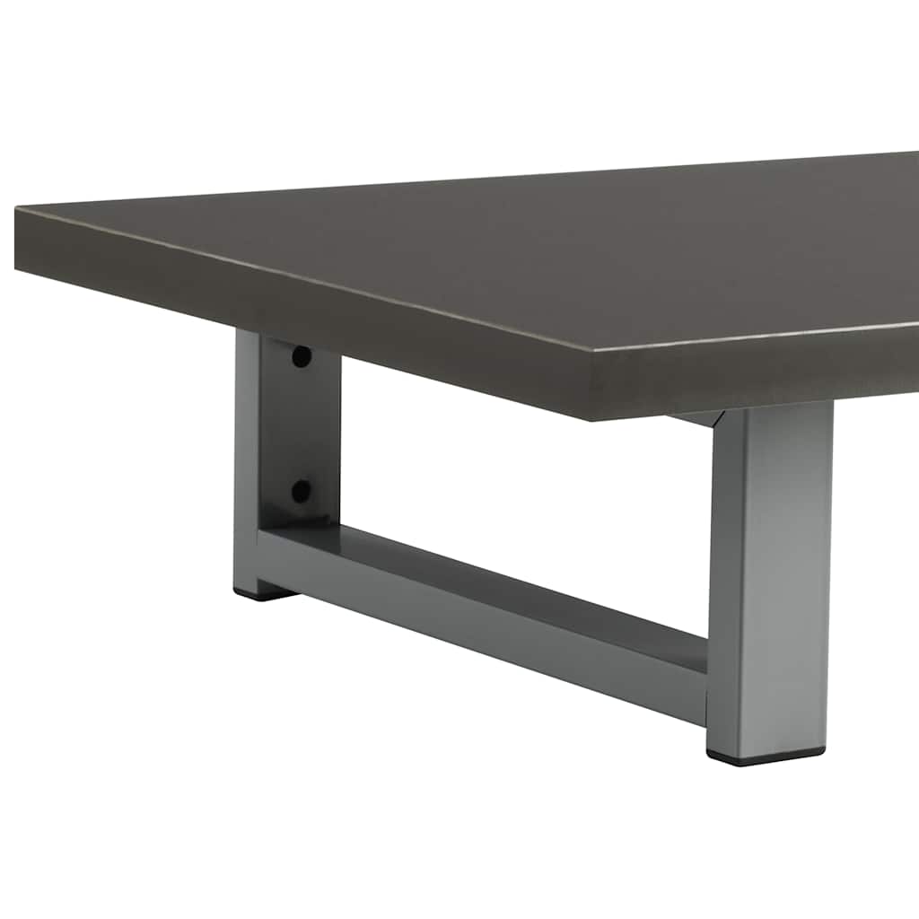 vidaXL Badmöbel Grau 60x40x16,3 cm