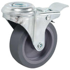 vidaXL 32 Stk. Lenkrollen mit Rückenloch 75 mm