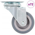 vidaXL 72 Stk. Lenkrollen 50 mm