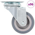 vidaXL 96 Stk. Lenkrollen 50 mm