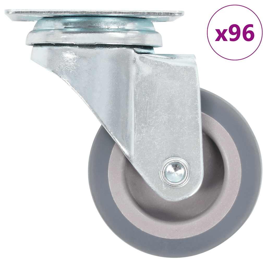 vidaXL 96 Stk. Lenkrollen 50 mm