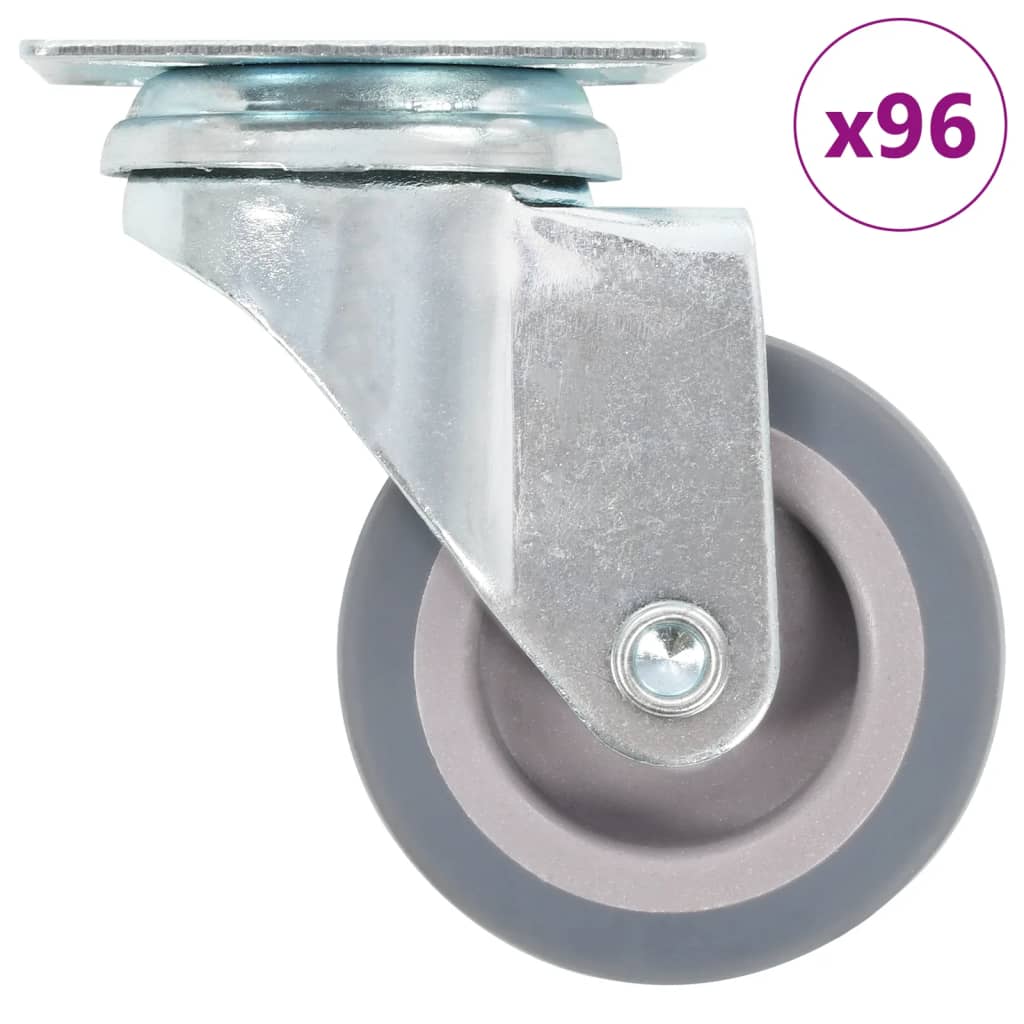 vidaXL 96 Stk. Lenkrollen 50 mm