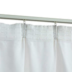 vidaXL Verdunkelungsvorhänge mit Haken 2 Stk. Grauweiß 140x175 cm