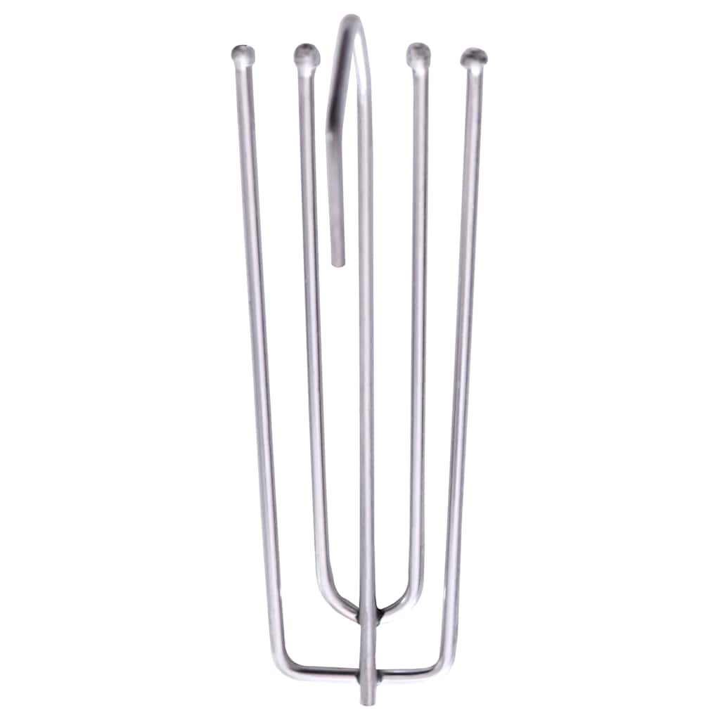 vidaXL Verdunkelungsvorhänge mit Haken 2 Stk. Grauweiß 140x175 cm