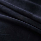 vidaXL Verdunkelungsvorhänge mit Ösen 2 Stk. Samt Schwarz 140x175 cm