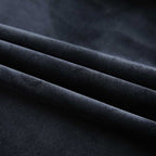 vidaXL Verdunkelungsvorhang mit Haken Samt Schwarz 290 x 245 cm