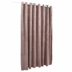 vidaXL Verdunkelungsvorhang mit Metallösen Samt Antik-Rosa 290x245 cm