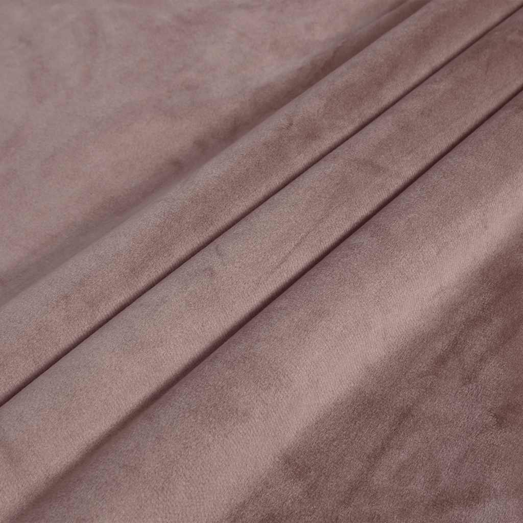 vidaXL Verdunkelungsvorhang mit Metallösen Samt Antik-Rosa 290x245 cm