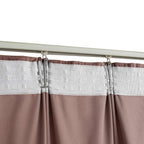 vidaXL Verdunkelungsvorhänge Haken 2 Stk. Samt Antik-Rosa 140x175cm