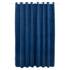 vidaXL Verdunkelungsvorhang mit Metallösen Smat Dunkelblau 290x245 cm