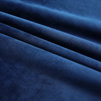 vidaXL Verdunkelungsvorhänge Haken 2 Stk. Samt Dunkelblau 140x175cm