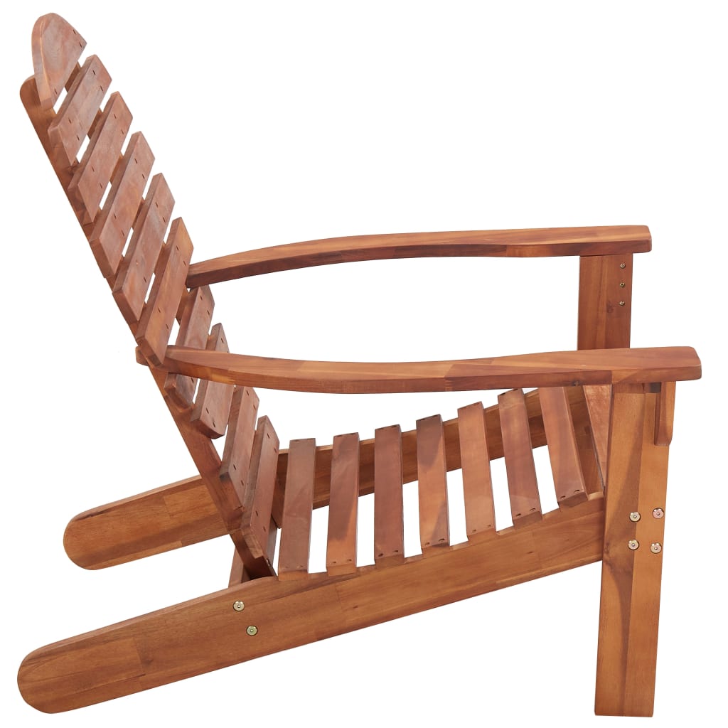 vidaXL Adirondack-Stuhl Massivholz Akazie