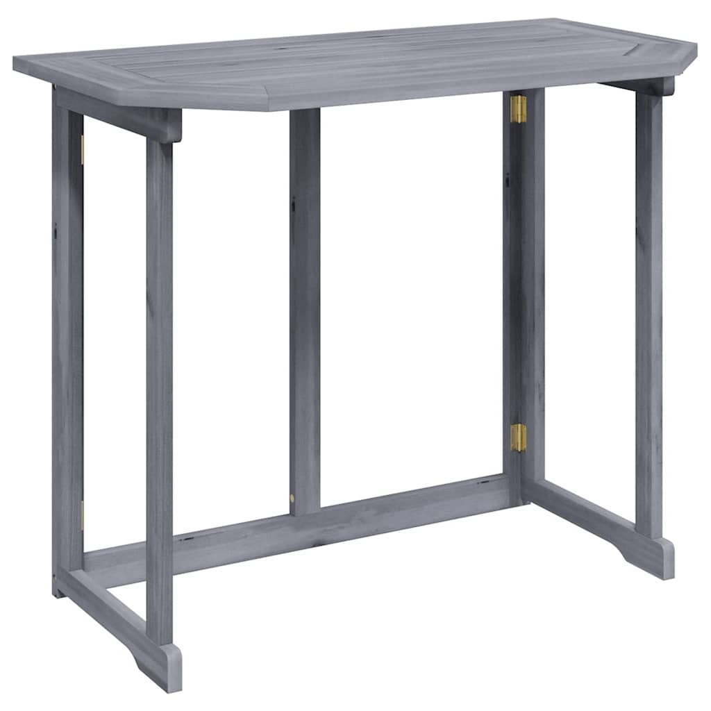 vidaXL Balkontisch Klappbar 90x50x74 cm Massivholz Akazie