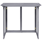 vidaXL Balkontisch Klappbar 90x50x74 cm Massivholz Akazie
