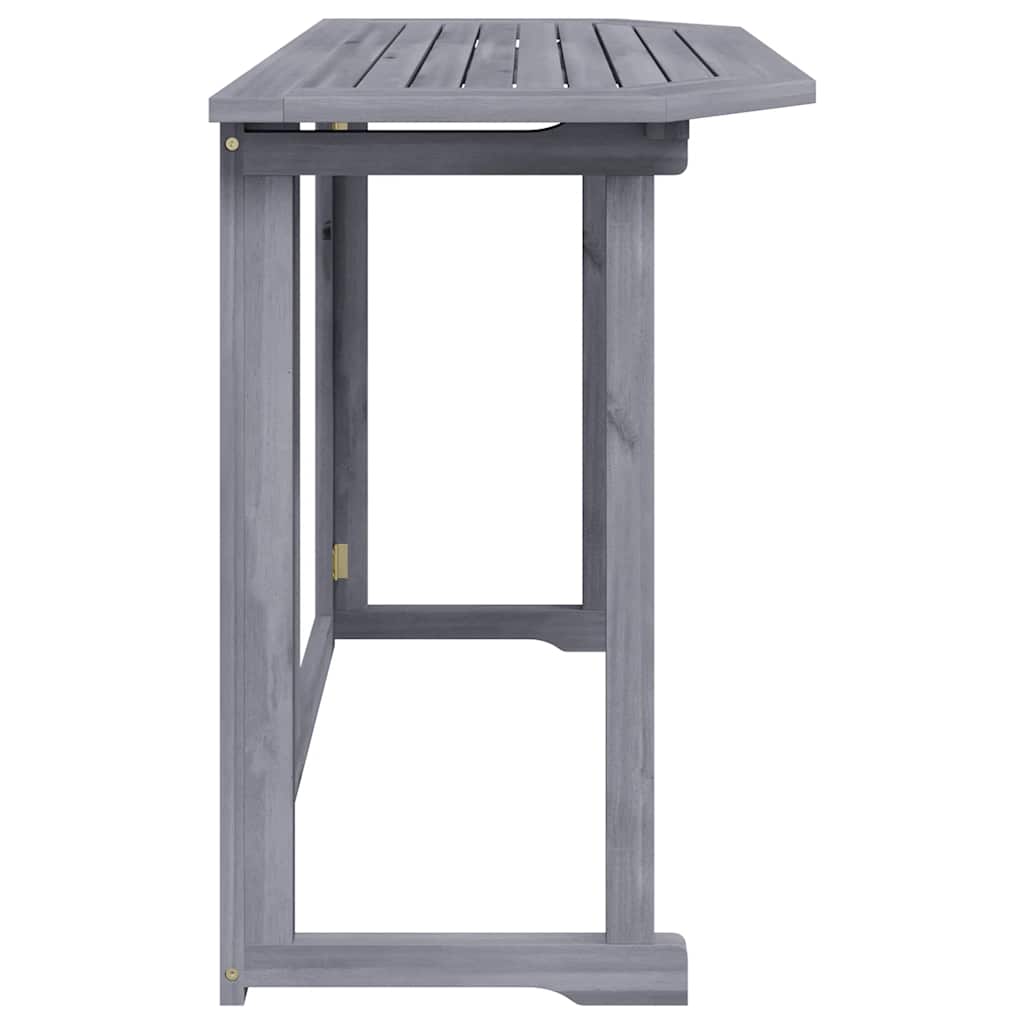 vidaXL Balkontisch Klappbar 90x50x74 cm Massivholz Akazie
