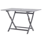 vidaXL Klappbarer Gartentisch 120 x 70 x 75 cm Massivholz Akazie