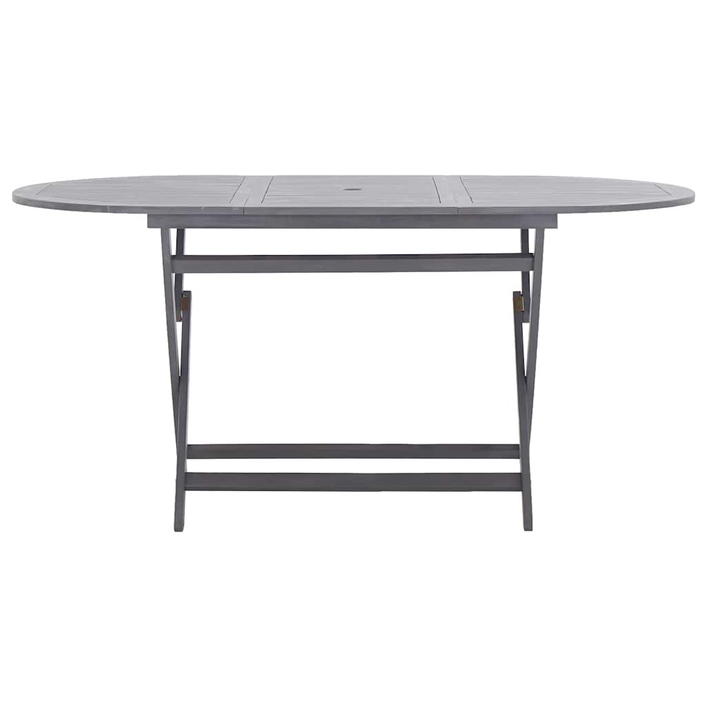 vidaXL Gartentisch Klappbar 160x85x75 cm Massivholz Akazie