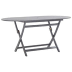 vidaXL Gartentisch Klappbar 160x85x75 cm Massivholz Akazie