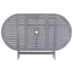 vidaXL Gartentisch Klappbar 160x85x75 cm Massivholz Akazie