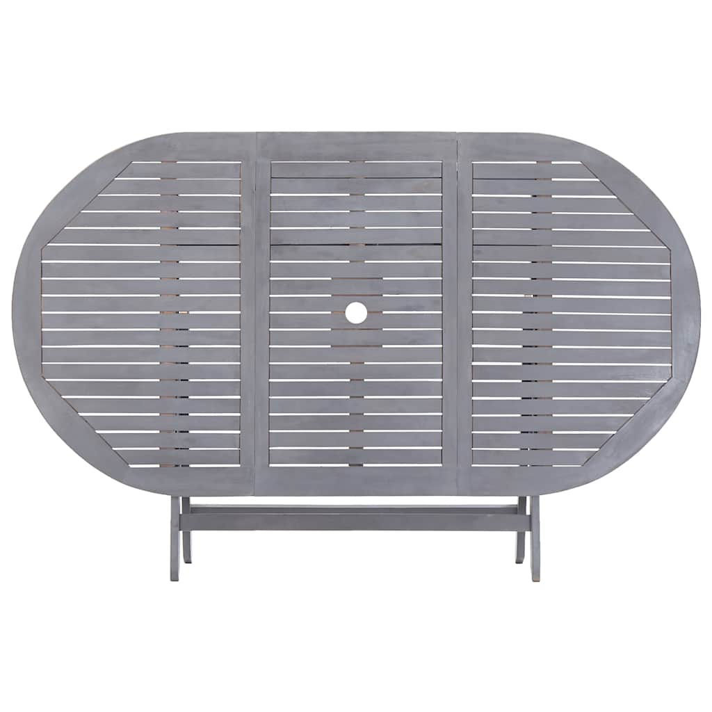 vidaXL Gartentisch Klappbar 160x85x75 cm Massivholz Akazie