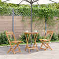 vidaXL Gartentisch Klappbar 160x85x75 cm Massivholz Akazie